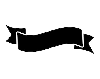 Banner SVG, Cinta, Etiqueta, Banner de cinta SVG, Banner de cinta SVG, Imágenes prediseñadas de banner, Cinta SVG, Contorno de banner, Silueta, Descarga instantánea