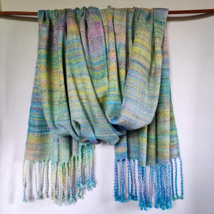 Handgeweven draagdoek, Egyptisch gemerceriseerd katoen / Supima-katoen, (70 cm x 300 cm), uniek stuk