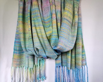 Handwoven Baby Wrap, Egyptian mercerized Cotton / Supima  cotton,  ( 70 cm x 300 cm), Unique piece
