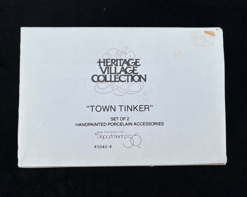 Dept 56 New England VillageTown Tinker, Set/2 - Thumbnail 2