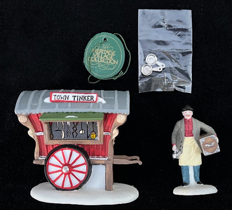Dept 56 New England VillageTown Tinker, Set/2