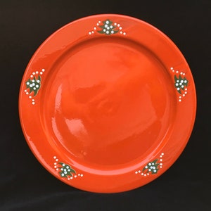 Waechtersbach &quot;Christmas Tree&quot; 12-1/4&quot; Round Platter, Charger or Service Plate in Very Good Lightly-Used Condition Made in Germany