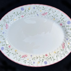 Johnson Summer Chintz X Oval Platter in