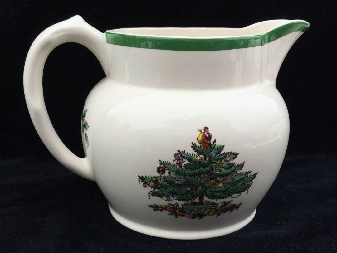 Spode Christmas Tree 24-oz. Jug or Pitcher in Excellent Seemingly