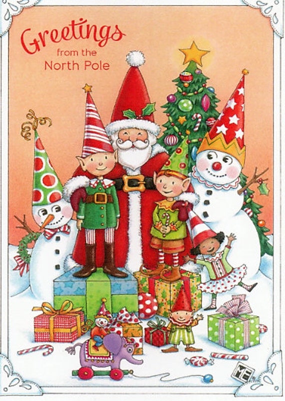 Mary Engelbreit Christmas Card 