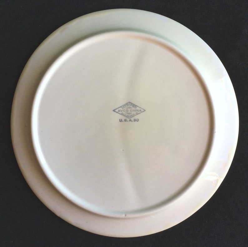 Lightly-Used Condition AVCO Alliance Hotel Restaurant Diner China Child/'s Grill Plate in Excellent