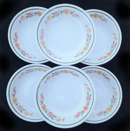 Set of 6 Mayer Diner Restaurant Hotel China T-50 