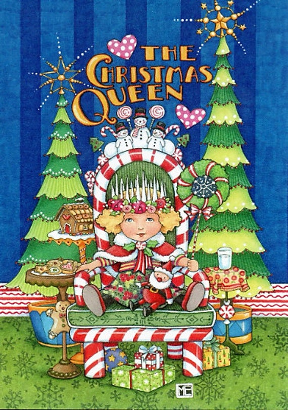 その他 MARY ENGELBREIT Christmas Collection Mary Engelbreit Christmas Card 