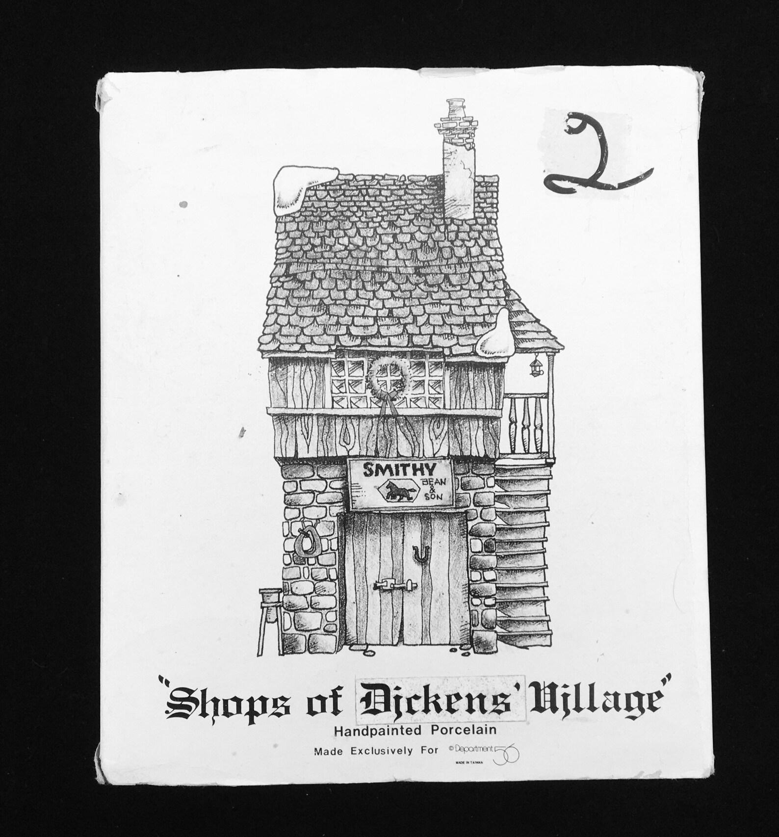 Department 56 Dickens' Village bean & Son Etsy