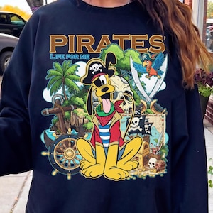 Disney Pluto Pirate PNG, Pirates Life For Me, Pluto Dog Musse och vänner, Pirate Cruise PNG, Disney-semester, Barnfödelsedag, Digital fil