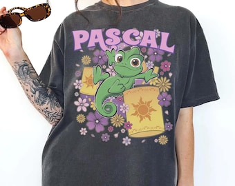 Disney Pascal Tangled PNG, Retro Princess Sublimation Design, Vintage Printable Instant Download Cartoon Artwork File Digital Art