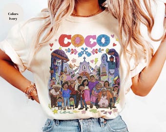 Disney Coco Family PNG Bundle, Retro Cartoon Family PNG, Colorful Fiesta Movie Inspired PNG, Cute Mexican Family Sublimation Design