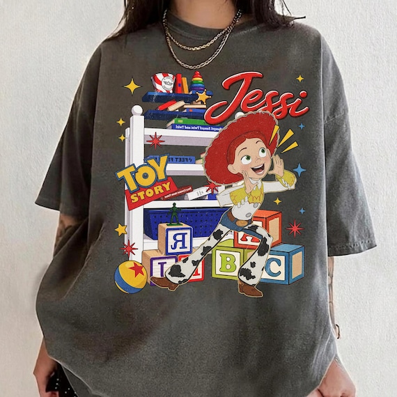 Animated Movie Jessie PNG, Retro Cowgirl Shirt Design (Digital Download)