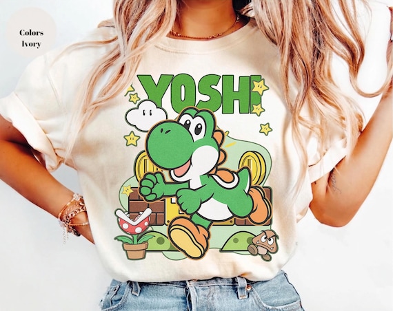Yoshi PNG Bundle, Retro Dinosaur Gamer Clipart, Cricut Download, Video Game Sublimation Files, Party Shirt Design, Digital Art HD