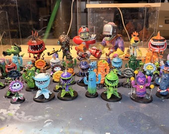 Custom Plants Vs. Zombies Garden Warfare Figurines (NOW WITH ZOMBIES!!!)