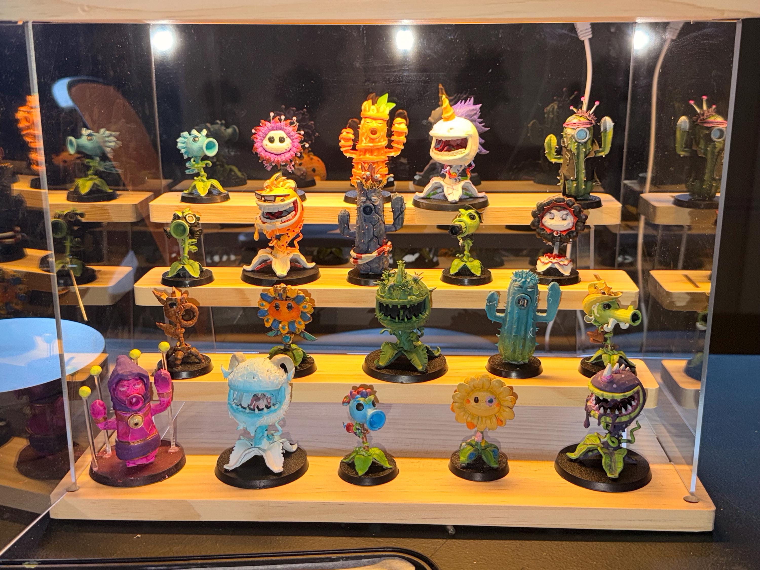 Custom Plants Vs. Zombies Garden Warfare Figurines 1.5-2.5 Inches