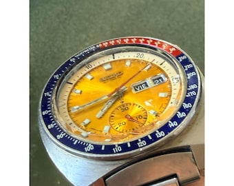希少なセイコー 6139-6005 クロノグラフ - 1973年2月製造、シリアル番号：321051