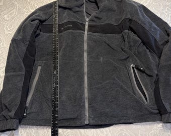 Vintage 90s Columbia Fleece Jacket Made in USA Men XL Full Zip Outdoor Gorpcore