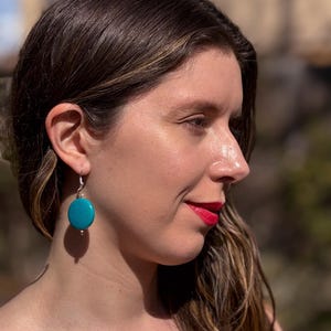 Artisan Tagua Seed Earrings, Ecuadorian Eco-Friendly Jewelry,  Lightweight tagua earrings, Eco gifts for mom, Ecuadorian earring
