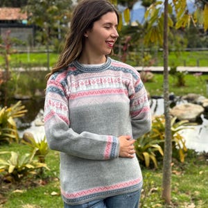 Alpaca wool sweater, Alpaca sweater for women, Soft to touch sweater, Sweaters for women, High quality sweater, Ladies&#39; sweater