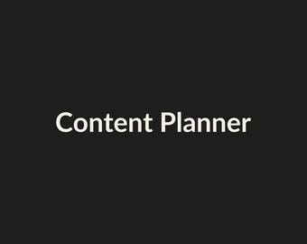 Calendario con avisos de IA para planificador de contenido de redes sociales