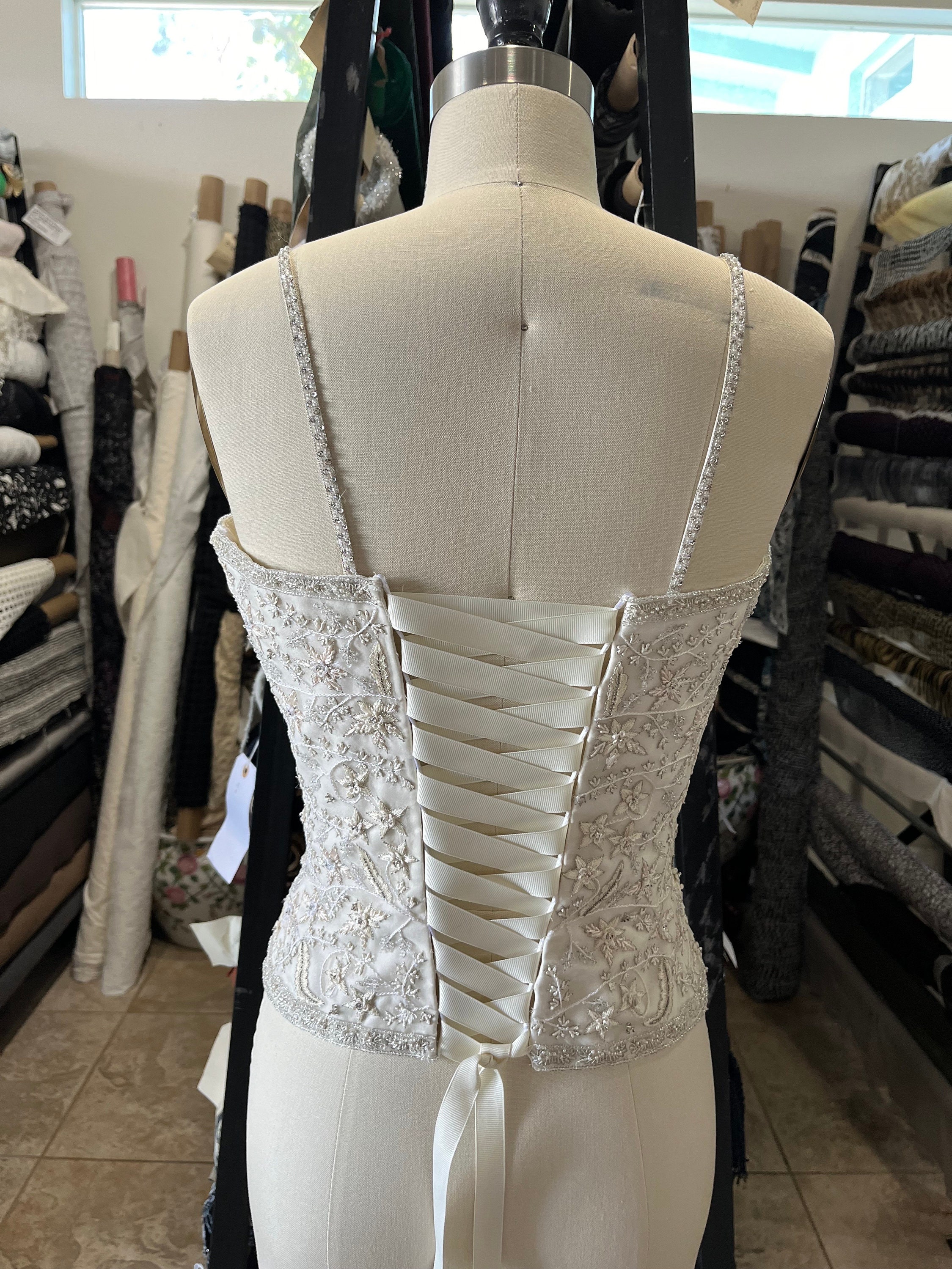 putting a corset back on wedding dress How to Wear Corset Back Wedding Dresses