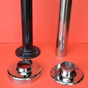 Dance Spinning Stripper Pole, Stainless Steel Heavy Duty 1 1/2" dia. X 8 ft. Kit, Permanent Mounting Call us at 215 249 0188