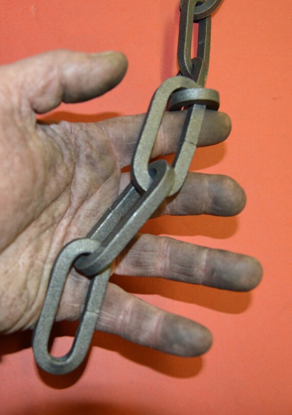 Handmade Wrought Iron S-Hook Hanger – 5/16" Square Bar, 3 1/4" Length, Blacksmith Crafted