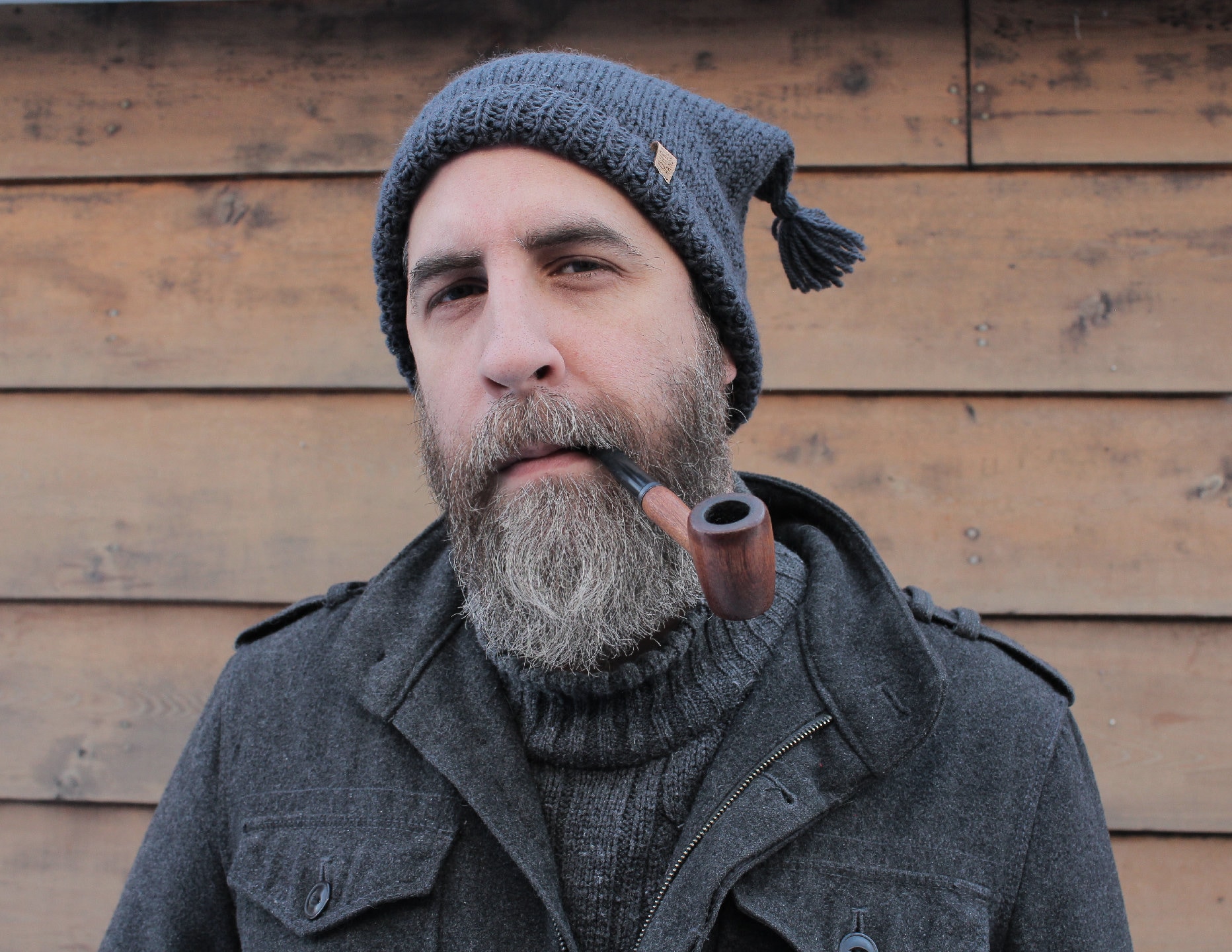帽子 PERVERZE Knit Cap and Scarf / Gray Knit Cap and Scarf/Gray｜PERVERZE | パーバーズの公式 - 帽子