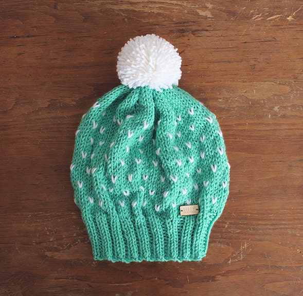 Marble Mountain Hat PDF Knitting Pattern Etsy