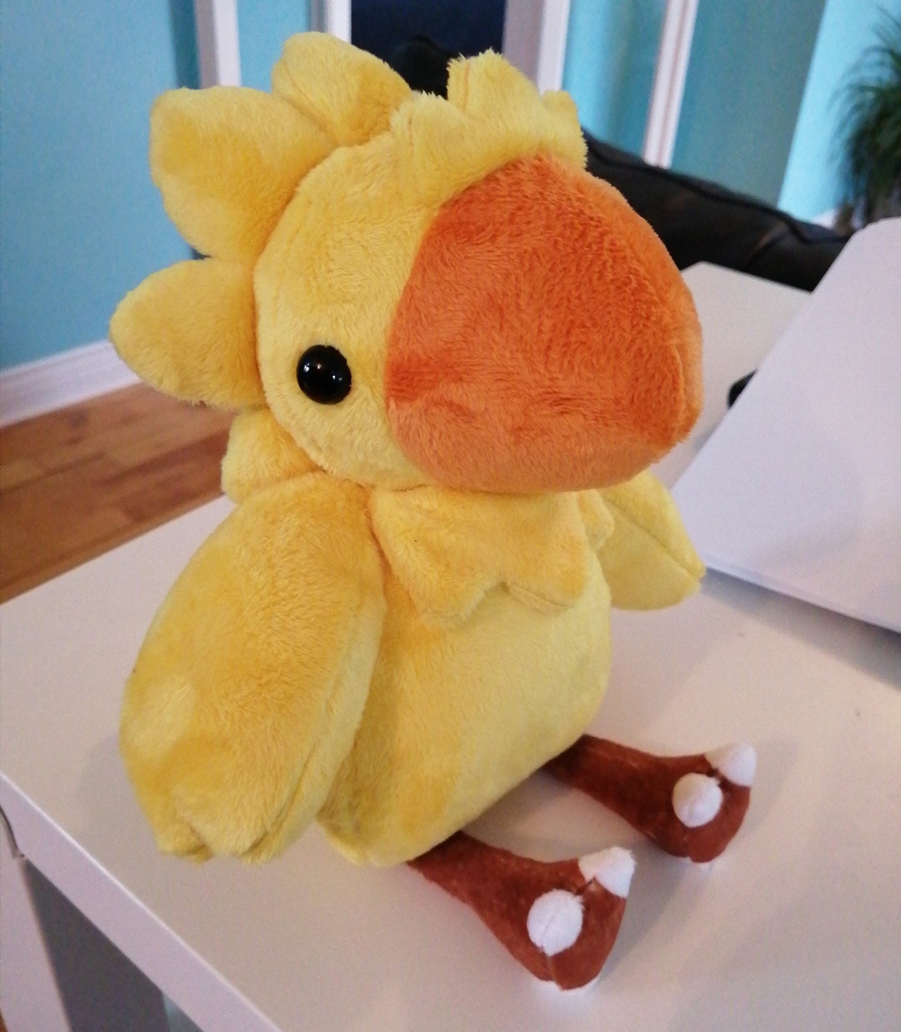 Giant chocobo plush hotsell