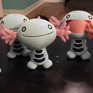 Wooper plush (small) - made to order