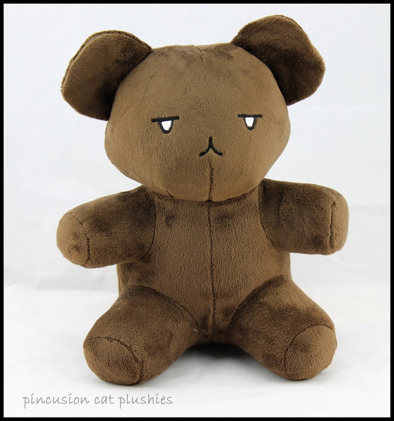 Kuma-chan plushie made to prder | Etsy