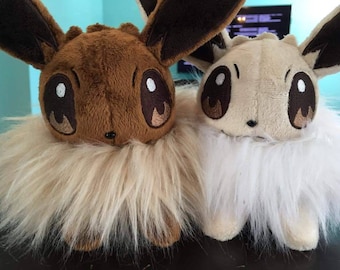 Eevee beanie style plush - made to order