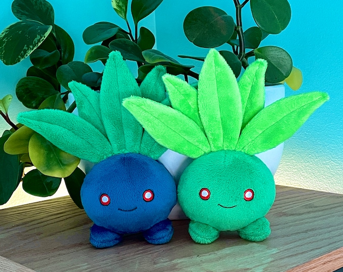 Featured listing image: Mini weighted Oddish - made to order