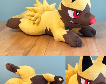 Life-size Poochyena plushie - made to order