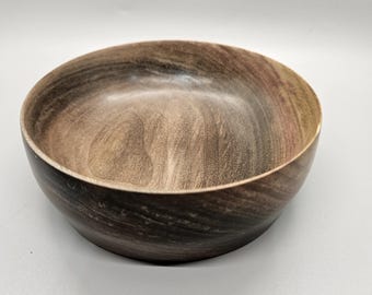 Turned Rainbow Poplar Wooden Bowl