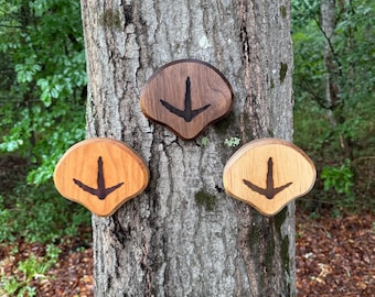 Turkey fan plaque and beard option