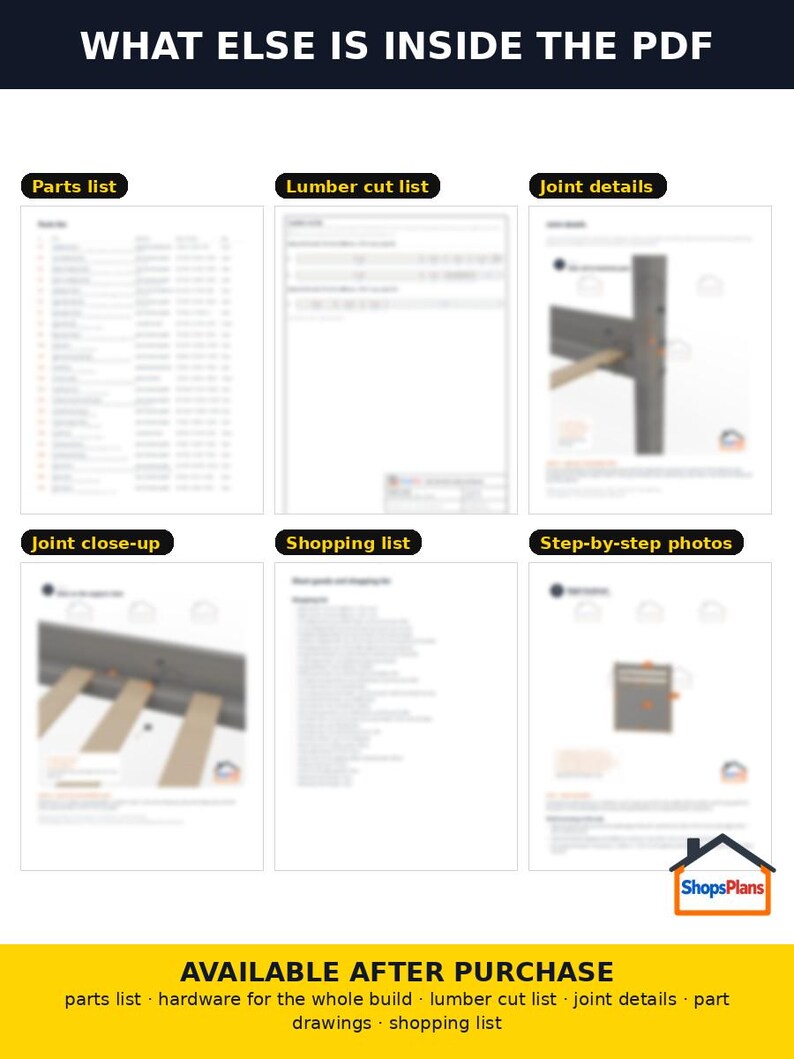 Project Plans Kids Trundle Bunk Bed 6'8