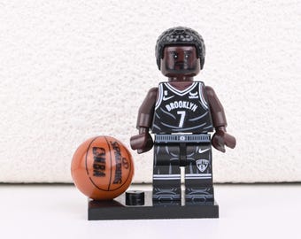 Kevin Durant Minifigure, Brooklyn Nets 7 Slim Reaper, Unstoppable Scorer NBA Collectible, Cool Sports Gift for Boyfriend Desk