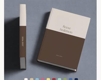 Custom Cover Notebook, Personalized Journal, Ruled Pages, Hardcover Softcover Options