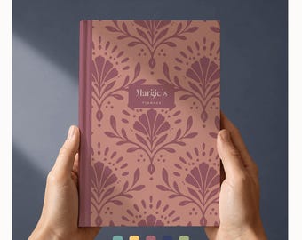 2026-2027 Custom Planner, Personalized Daily Weekly Monthly, Name Cover, Budget planner