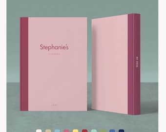 Custom Minimal Daily Planner: Personalized 2026-2027 Agenda, Academic Planner, Habit Tracker