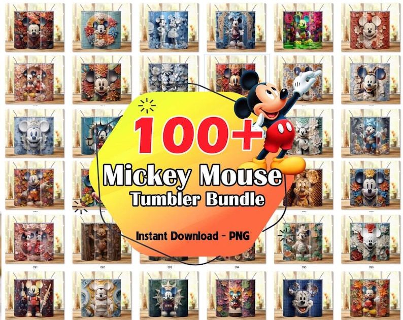 100+ Mickey Mouse Tumbler Wrap Png, Disneyland Mickey Mouse Skinny Tumbler Wrap Png, Disneyland Tumbler Designs Instant Download image 1