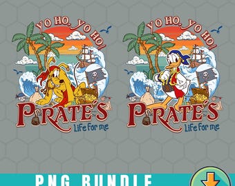 Disneyland Pirates png-bundel, Mickey Pirates of the Caribbean png, Disneyland Cruise png, Yo Ho Ho Pirates Life, Mickey en zijn vrienden