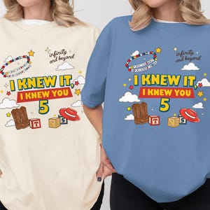 Comfort Colors I Knew It, I Knew You TSwift Shirt, You've Got A Friend In Me Toy Story 5 Shirt,Disneyland Pixar Toy Story 5,TSwift Music Tee 画像 3