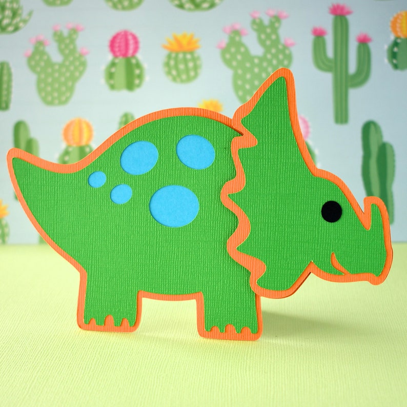 Baby Shower Invitation Die cut Dinosaur Birthday Invitation Dinosaur Party Invitation