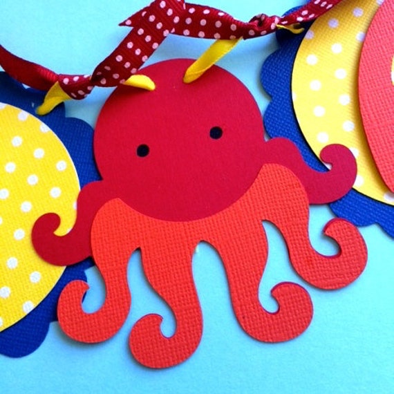 Under the Sea High Chair Banner Il_570xn