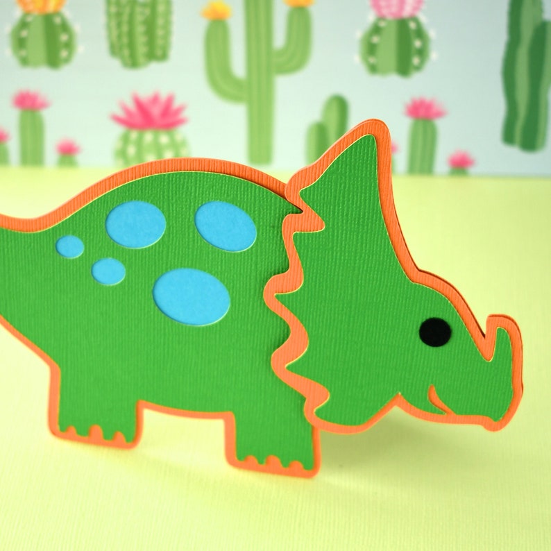 Baby Shower Invitation Die cut Dinosaur Birthday Invitation Dinosaur Party Invitation