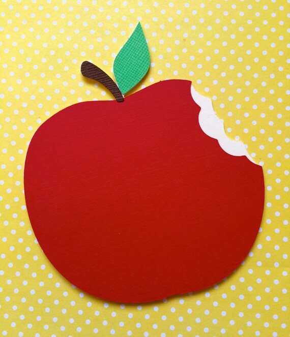 Apple for the Teacher Card - Personalized Il_570xn